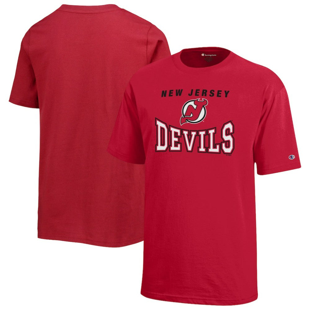 New Jersey Devils Champion Youth Graphic T-Shirt Red