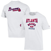 Atlanta Braves Champion 3-Hit Jersey T-Shirt - White