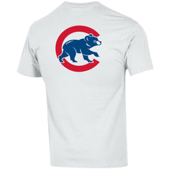 Chicago Cubs Champion 3-Hit Jersey T-Shirt - White