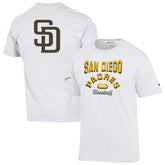 San Diego Padres Champion 3-Hit Jersey T-Shirt - White