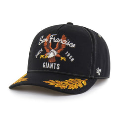 San Francisco Giants Keepsake Collection Adjustable Hitch Hat - Black | 47 brand