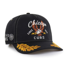Chicago Cubs Keepsake Collection Adjustable Hitch Hat - Black | 47 brand