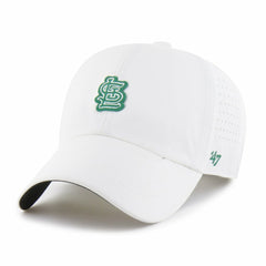 St. Louis Cardinals Elevated Greens Clean Up Adjustable Hat - White | 47 brand
