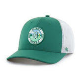 Detroit Tigers Elevated Greens Adjustable Trucker Hat - Kelly Green/White | 47 brand