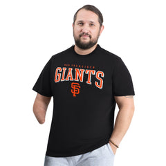 San Francisco Giants G-III Sports by Carl Banks Adaptive Classic Team Spirit T-Shirt - Black