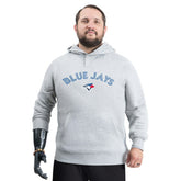 Toronto Blue Jays G-III Sports by Carl Banks Adaptive Lockup Fleece Hoodie - Gray