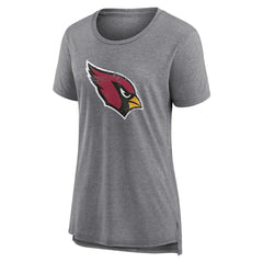Arizona Cardinals Women's Heritage Custom Name & Number Tri-Blend T-Shirt - Gray online