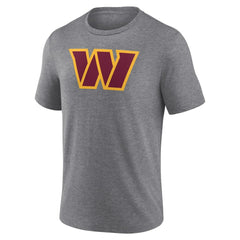 Washington Commanders Heritage Custom Name & Number Tri-Blend T-Shirt - Gray discount