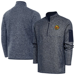 Club America Antigua Elevate Quarter-Zip Pullover - Heather Navy shop