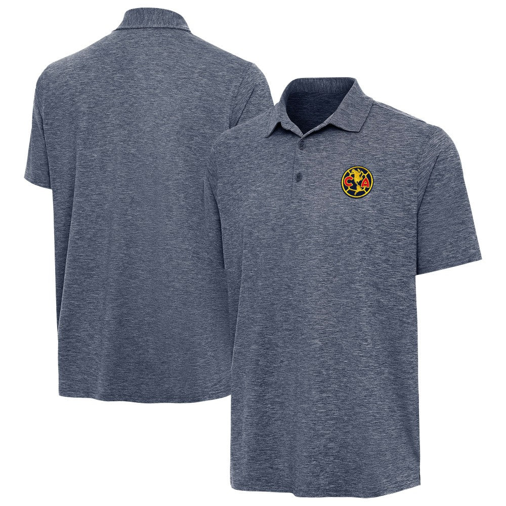 Club America Antigua Triple Shot Polo - Heather Navy outlet