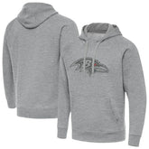 Baltimore Ravens Antigua Victory Hoodie - Heather Gray for sale