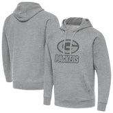 Green Bay Packers Antigua Victory Hoodie - Heather Gray for sale
