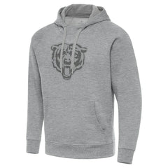 Chicago Bears Antigua Victory Hoodie - Heather Gray discount