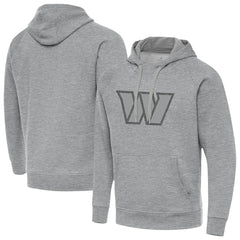 Washington Commanders Antigua Victory Hoodie - Heather Gray for sale