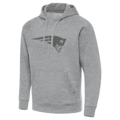 New England Patriots Antigua Victory Hoodie - Heather Gray on sale