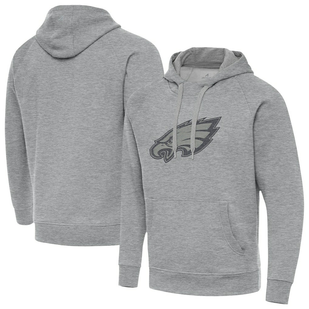 Philadelphia Eagles Antigua Victory Hoodie - Heather Gray for sale
