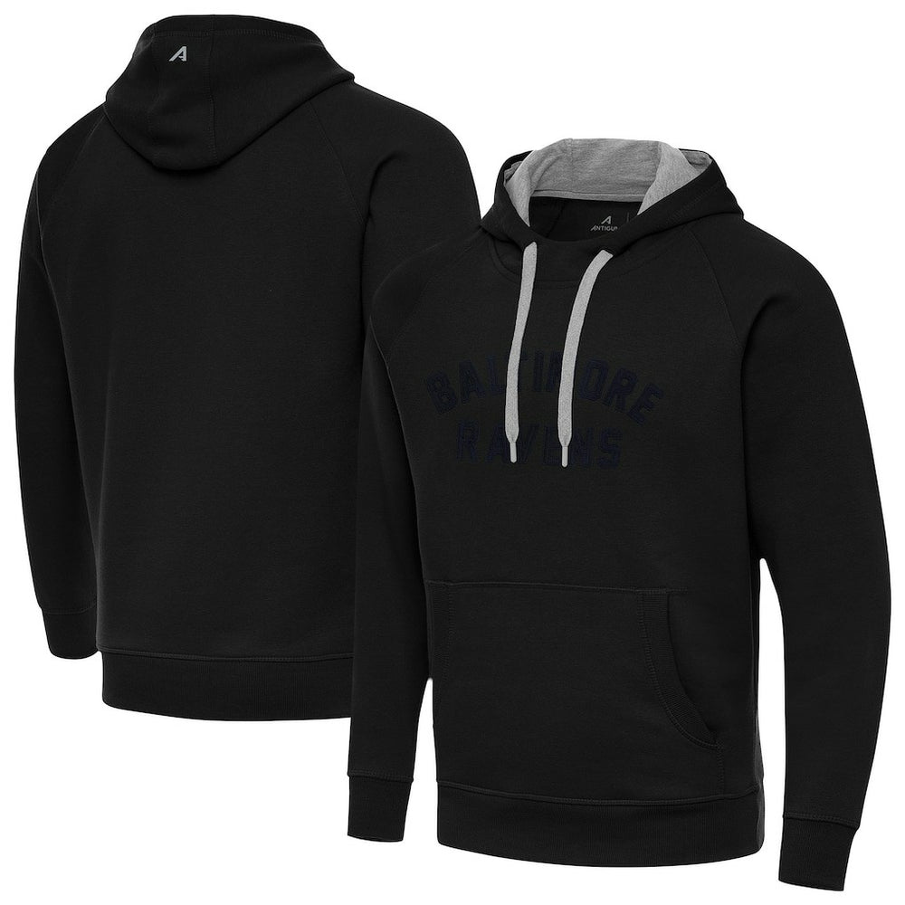 Baltimore Ravens Antigua Victory Hoodie - Black discount
