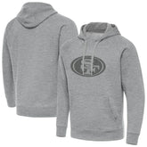 San Francisco 49ers Antigua Victory Hoodie - Heather Gray cheap