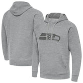 Seattle Seahawks Antigua Victory Hoodie - Heather Gray discount