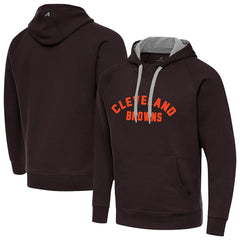 Cleveland Browns Antigua Victory Hoodie - Brown online