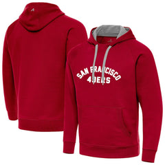 San Francisco 49ers Antigua Victory Hoodie - Scarlet cheap