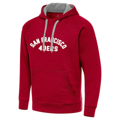 San Francisco 49ers Antigua Victory Hoodie - Scarlet cheap