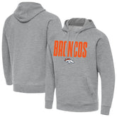 Denver Broncos Antigua Victory Hoodie - Heather Gray cheap