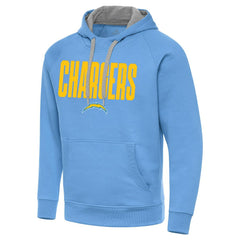 Los Angeles Chargers Antigua Victory Hoodie - Powder Blue discount