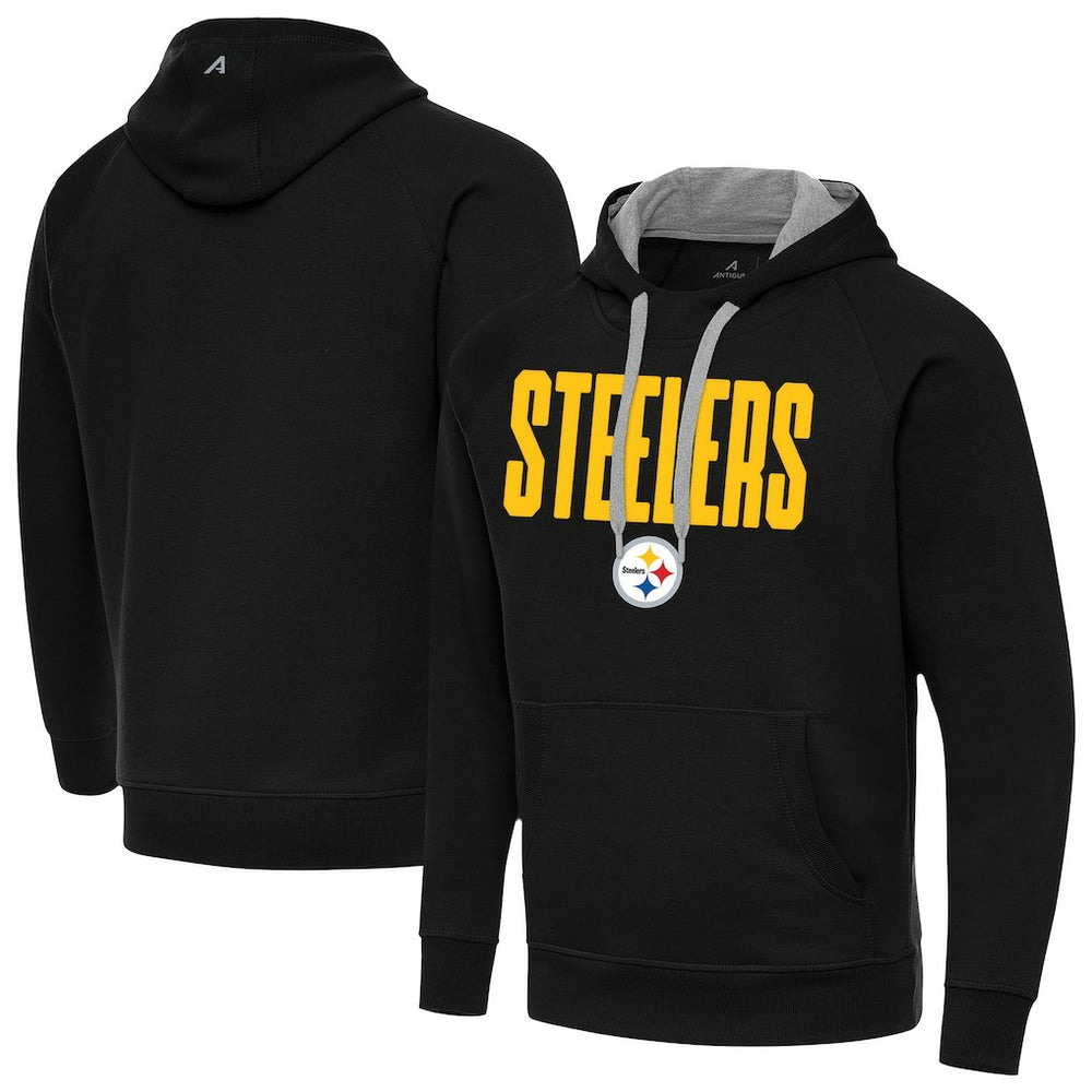 Pittsburgh Steelers Antigua Victory Hoodie - Black on sale