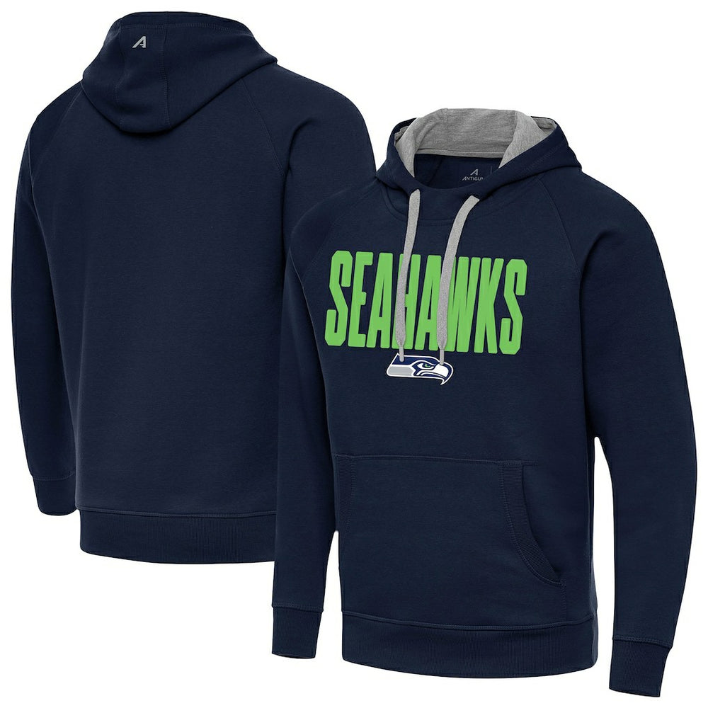 Seattle Seahawks Antigua Victory Hoodie - Navy outlet