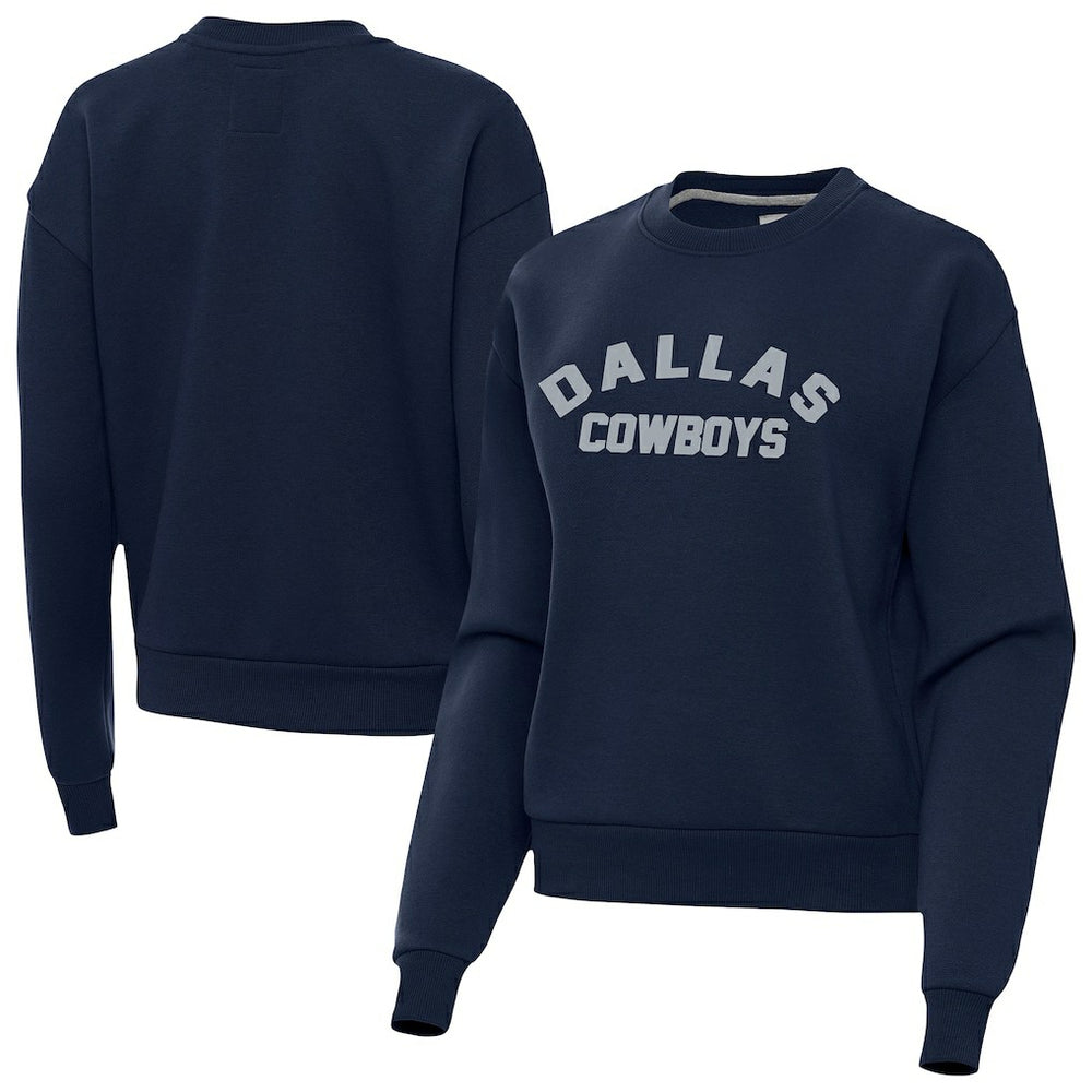 Dallas Cowboys Antigua Women's Victory Sweatshirt - Navy online