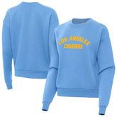 Los Angeles Chargers Antigua Women's Victory Sweatshirt - Powder Blue for sale