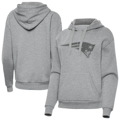 New England Patriots Antigua Women's Victory Hoodie - Heather Gray online