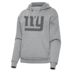 New York Giants Antigua Women's Victory Hoodie - Heather Gray cheap