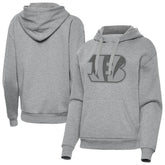 Cincinnati Bengals Antigua Women's Victory Hoodie - Heather Gray on sale