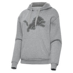 Detroit Lions Antigua Women's Victory Hoodie - Heather Gray on sale