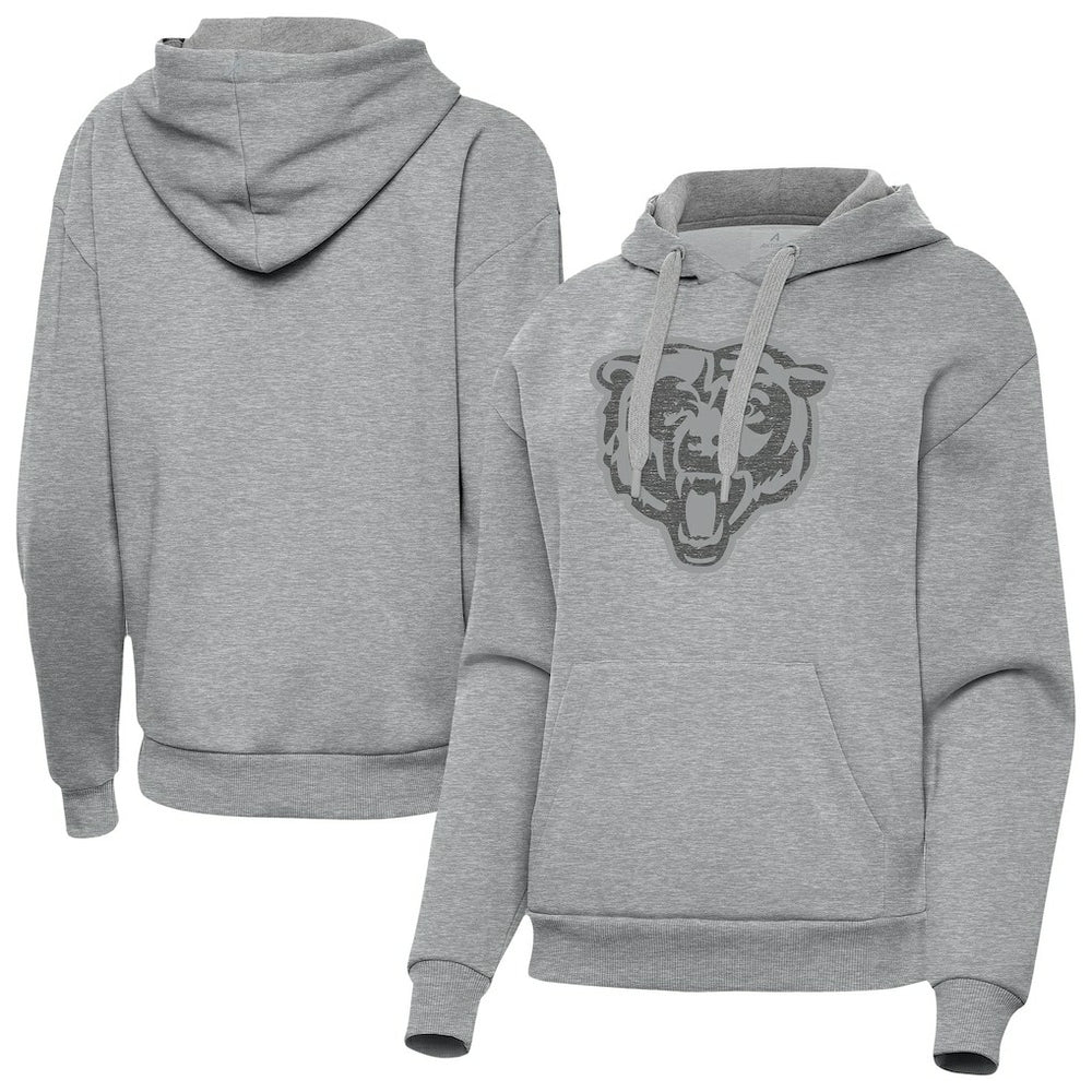 Chicago Bears Antigua Women's Victory Hoodie - Heather Gray sale
