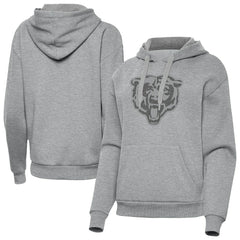 Chicago Bears Antigua Women's Victory Hoodie - Heather Gray sale