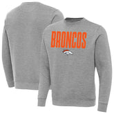 Denver Broncos Antigua Victory Sweatshirt - Heather Gray outlet