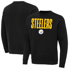 Pittsburgh Steelers Antigua Victory Sweatshirt - Black on sale