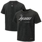 Las Vegas Raiders EQUIHUA Retro T-Shirt - Black on sale