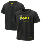 Los Angeles Rams EQUIHUA Retro T-Shirt - Black online