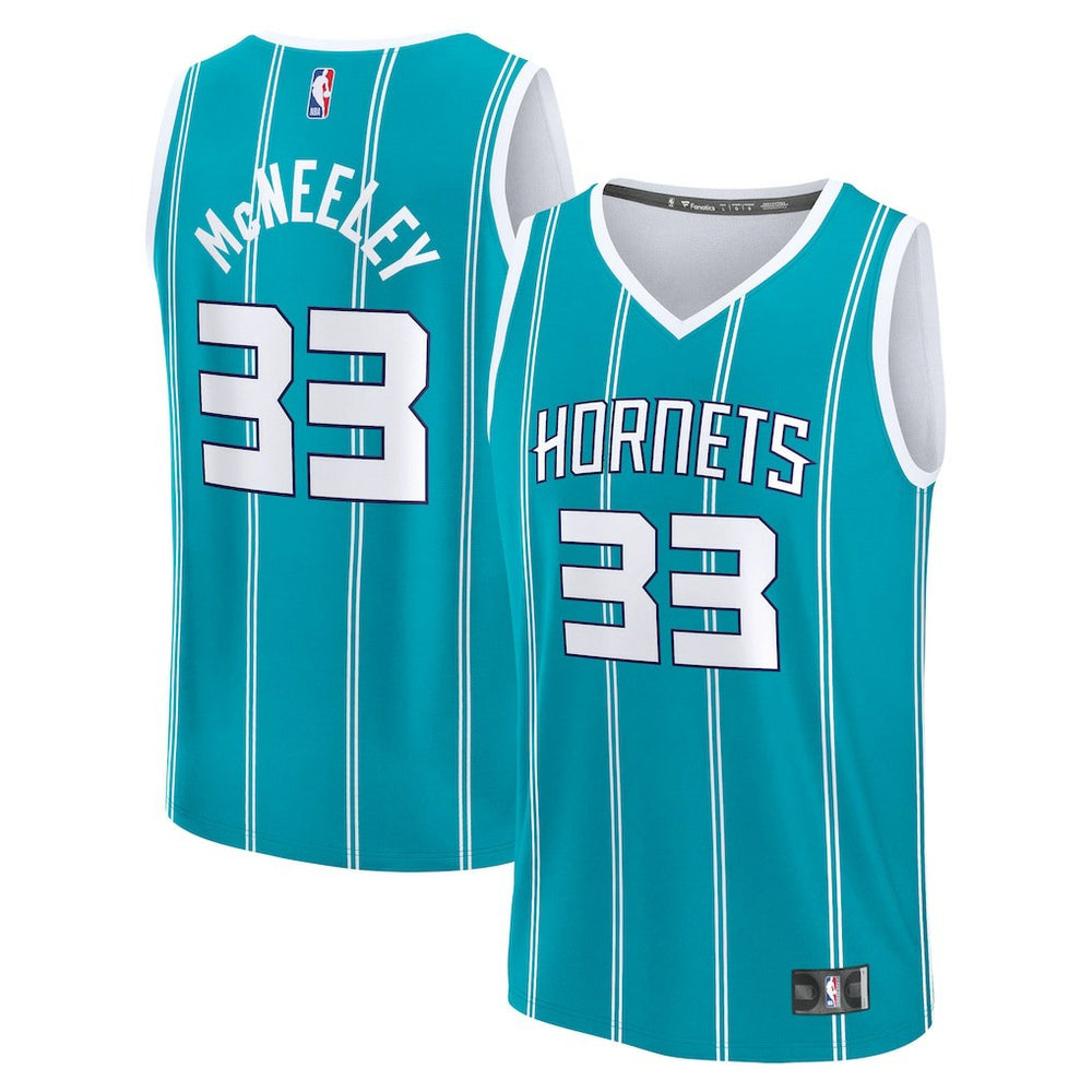 Liam McNeeley Charlotte Hornets Fast Break Replica Jersey - Teal - Icon Edition | Fanatics on sale