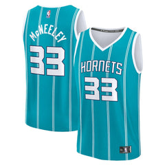 Liam McNeeley Charlotte Hornets Fast Break Replica Jersey - Teal - Icon Edition | Fanatics on sale