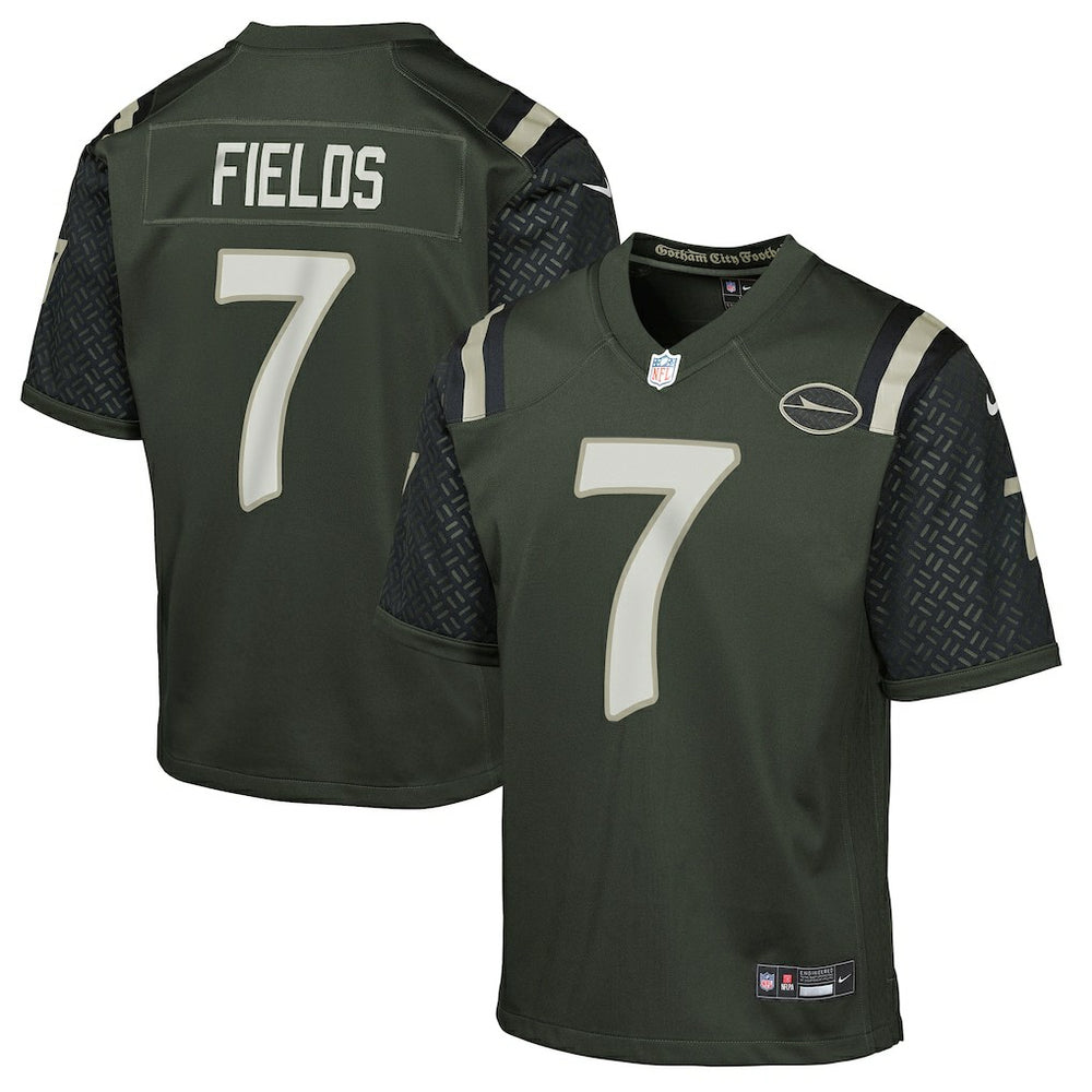Justin Fields New York Jets Youth 2025 Rivalries Collection Game Jersey - Gotham Green | Nike online