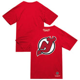 New Jersey Devils Mitchell & Ness Heritage T-Shirt Red
