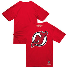 New Jersey Devils Mitchell & Ness Heritage T-Shirt Red