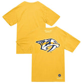 Nashville Predators Mitchell & Ness Heritage T-Shirt Gold