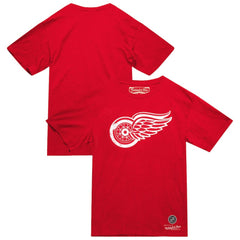 Detroit Red Wings Mitchell & Ness Heritage T-Shirt Red