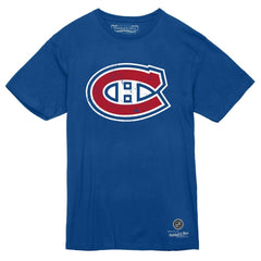 Montreal Canadiens Mitchell & Ness Heritage T-Shirt Blue